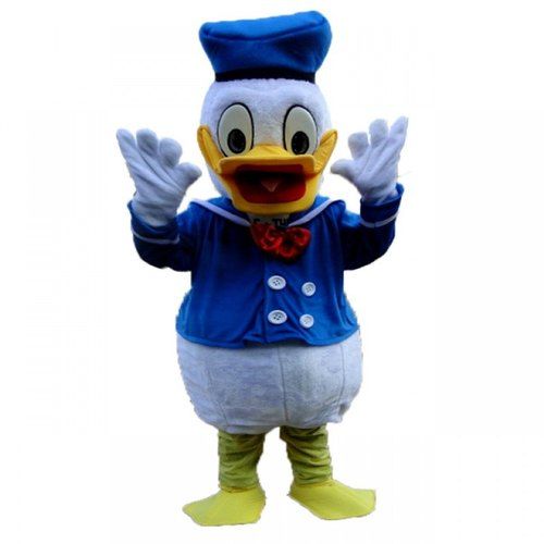 Personagem Vivo Mascote Pato Donald Disney